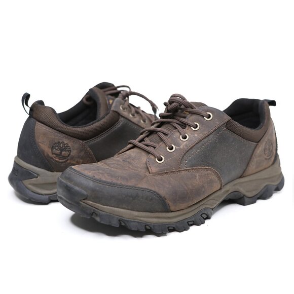 Timberland Mt Maddsen Leather Waterproof Low Hiker Shoes Brown Gorpcore Outdoors - Picture 1 of 10